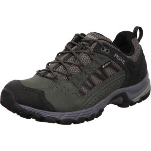 Meindl Journey Pro GTX Herren Wanderhalbschuh grau mit Überweite und Gore-Tex