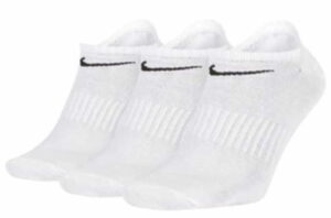 Nike Sneakersocken weiß mit schwarzem Logo