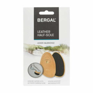 Bergal Lederhalbsohle Fußbette und Sohlen
