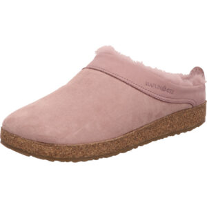 Haflinger Lammfellclog Snowbird Hausschuhe hinten offen m. Warmf.