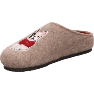 Eisenhardt Schuhe  Hausschuhe hinten offen m. Warmf.
