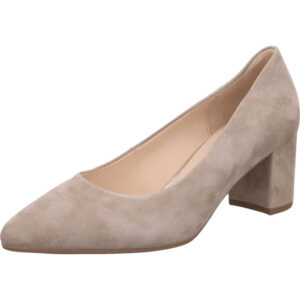 Gabor Pumps Damen beige grau mit Absatz