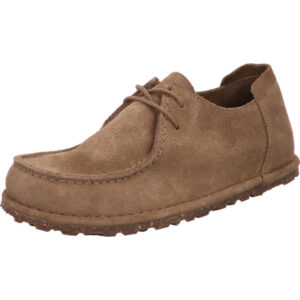 Birkenstock Utti Halbschuh Mokassin für Damen braun Schnürer