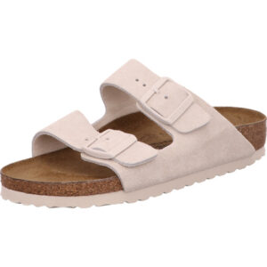 Birkenstock Arizona hell beige Nubukleder