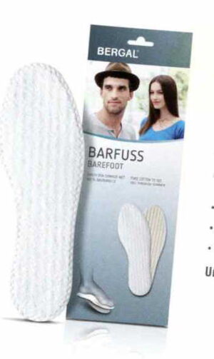 Bergal Barfuss Fußbette und Sohlen