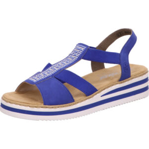 Rieker Nabukino Damen Sandalen bis 20mm Absatz