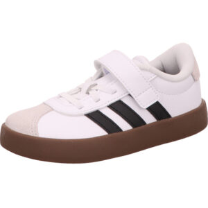 Adidas VL Court 3.0 Kindersnaeker weiß mit einem Klett oben