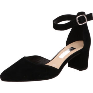Gabor Pumps mit Schnalle schwarz mit schwarzem Absatz