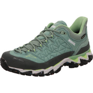 Meindl Wanderhalbschuh Damen Sion Lady GTX mit Goretex grün schwarz
