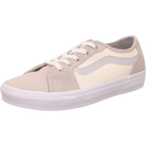 Vans Filmore Decon Halbschuh schwarz beige grau mit lila Vans Streifen