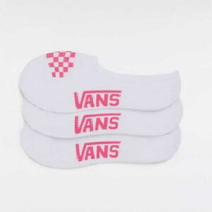 Vans dreier set weiße Sneaker socken mit pink Vans Logo