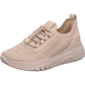 Gabor Halbschuh Damen beige/glitzer mit beiger Sohle