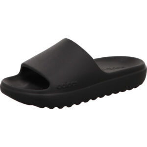 Adidas Adilette Lumia schwarz mit dicker Sohle