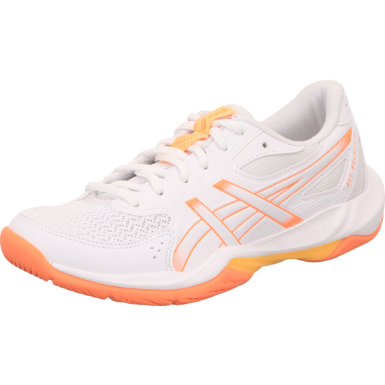 Asics Gel-Rocket 12 Damen Hallenschuh weiß coral