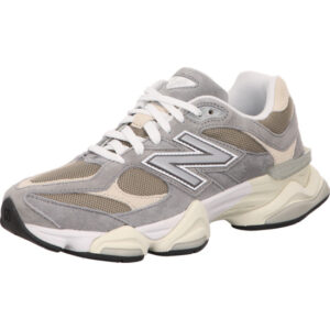 new balance sneaker grau kombi schnürer