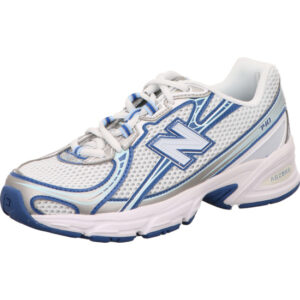 New Balance GR740LB Damen Sneaker weiß mit blau und heller Sohle
